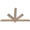 Ekena Millwork Kennewick Smooth Timber Gable Bracket, Douglas Fir, 48"W x 28"H x 1 1/2"D x 3 1/2"F, 14/12 Pitch GBW048X28X0204KEN00SDF - alternate 4